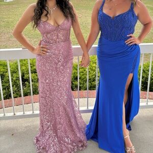 Pink Evening prom dress